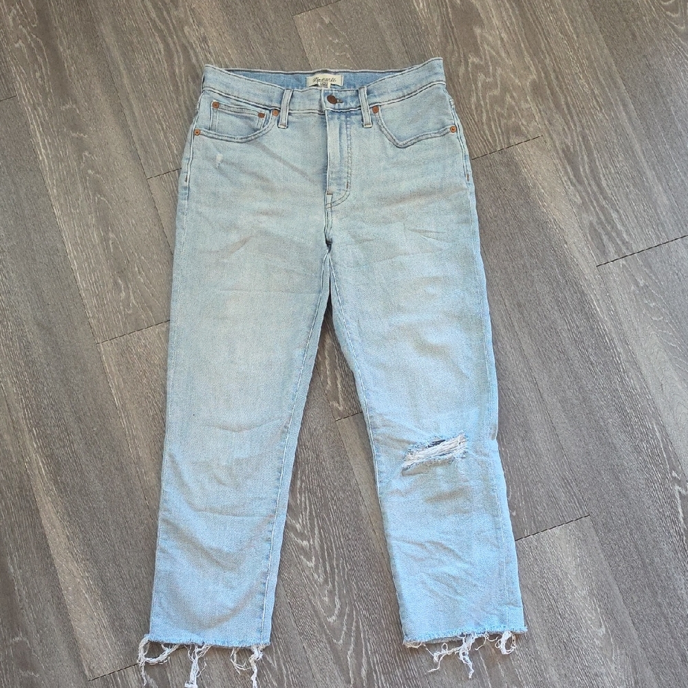 Madewell Jeans The Perfect Vintage Jean With Light Wash